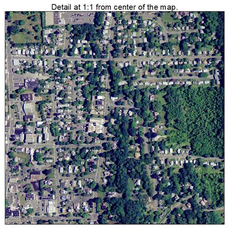 Aerial Photography Map Of Greenfield Ma Massachusetts