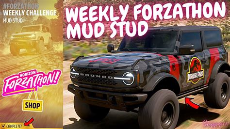 FORZA HORIZON 5 How To Complete Weekly Forzathon Challenges MUD STUD