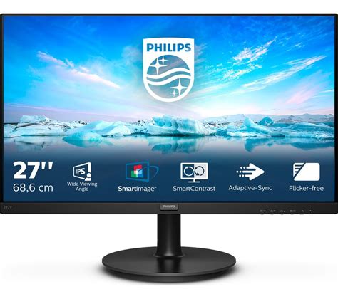Buy PHILIPS 272V8A Full HD 27" LCD Monitor - Black | Free Delivery | Currys