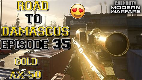 The Strongest Sniper Gold Ax 50 😍 Modern Warfare Road To Damascus