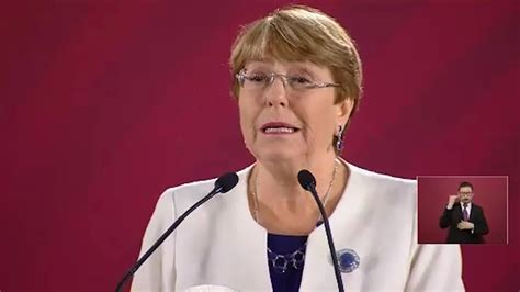 Michelle Bachelet Y Andrés Manuel López Obrador Firmaron Un Convenio En