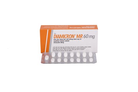 Diamicron Mr 60mg Thuốc Tây Tốt