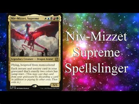 Let S Build A 100 Budget Niv Mizzet Supreme Spellslinger Commander