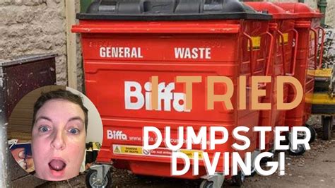 First Time Dumpster Diving Uk Reseller Youtube