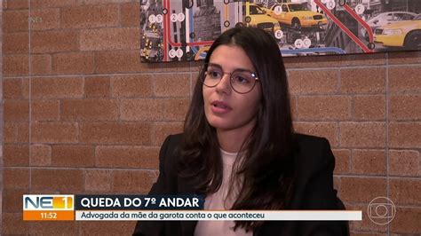 Vídeo NE1 entrevista advogada da mãe da criança que caiu do sétimo