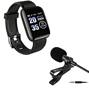 Techking Combo Pack Of Items Bluetooth D Smartwatch With Heart