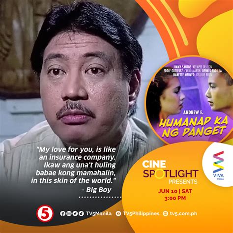 Tv On Twitter Hugot Lines Ba Kamo Isa Si Jimmy Santos Sa Mga Og