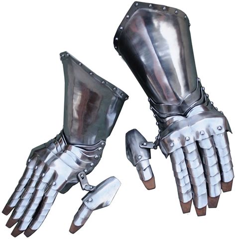 Get Dressed For Battle GB3943 Articulated Steel Gauntlets