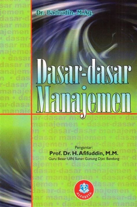 Jual Buku Dasar Dasar Manajemen Teori Definisi Dan Konsep Togamas Riset