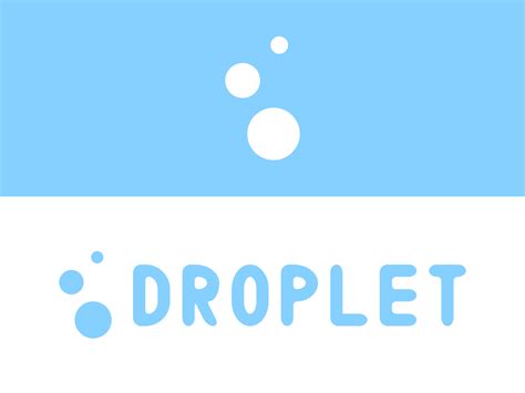 -droplet Logo & Branding (by Ento) by ENTO ART on Dribbble