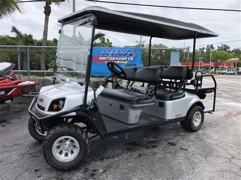 2018 E Z Go Express S6 Electric Riva Motorsports Miami