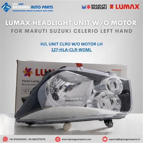 Lumax Headlight Unit without Motor - 127HLACLRWOML at ₹ 2149/piece ...