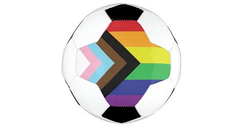 Gay Pride Rainbow Flag Progressive Lgbtqia Soccer Ball Zazzle