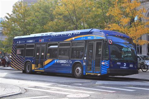 MTA 2021 Novabus LFS HEV 9885 Around The Horn Flickr