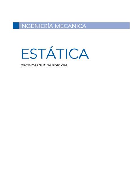 PDF Libro Estatica Hib 12 Cap 1 DOKUMEN TIPS