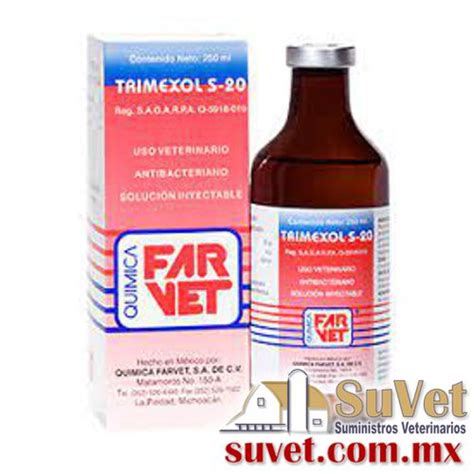 Trimexol S 20 Frasco De 100 Ml SUVET