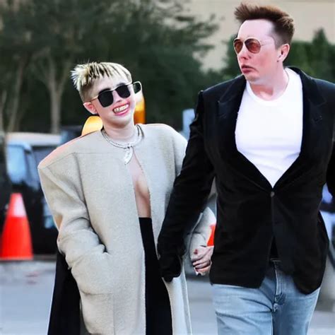 Photo Of Miley Cyrus Dating Elon Musk Stable Diffusion Openart