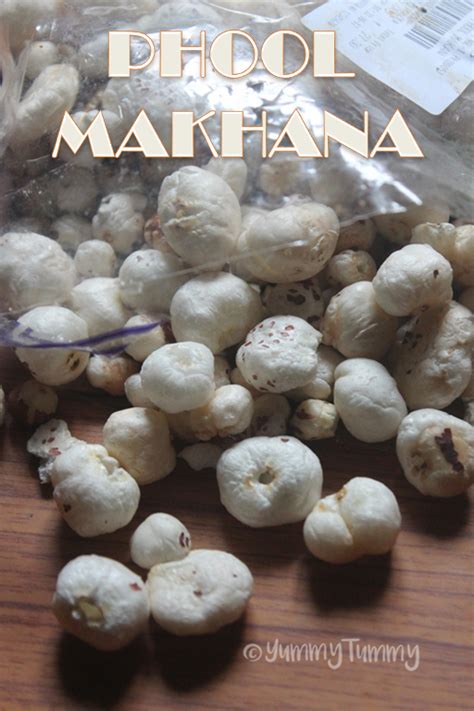 Roasted Phool Makhana Recipe Lotus Seeds Or Foxnuts