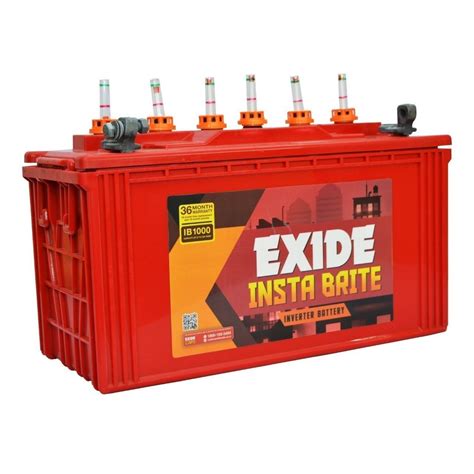 Exide InstaBrite IB1000 100AH Inverter Battery At Rs 10907 In Bengaluru