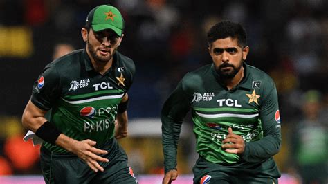 Pakistan Central Contracts Shaheen Afridi Demoted Babar Azam Retained