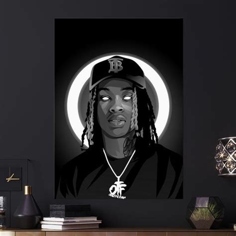 Music Neon Rap Rapper Hiphop Legend King Von Kingvon Celebrities Paint ...