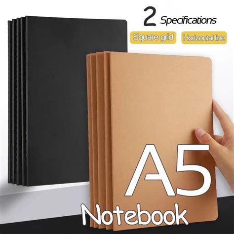 Kraft Paper Notebook Thickened Retro College Student Classroom Notebook