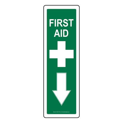 First Aid Sign Nhe 7575 Emergency Response