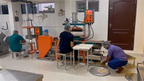 Chapati Poori Making Machines Semi Automatic For Industrial Capacity