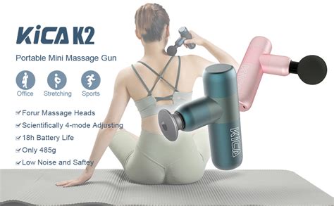 Amazon Kica K Mini Massage Gun Deep Tissue Percussion Muscle