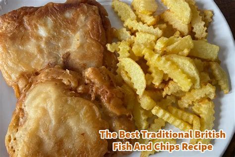 The Best Traditional British Fish And Chips Recipe - A Bus On a Dusty Road