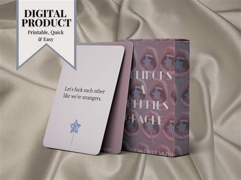 18 Explicit Sexual Digital Oracle Deck Tarot T Love Printable Oracle Cards For Sex Romance