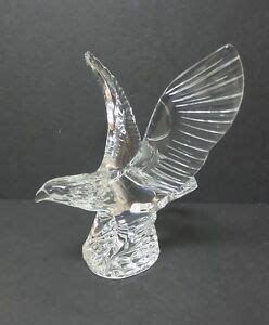 BEAUTIFUL WATERFORD CRYSTAL "FLYING BALD EAGLE" FIGURINE | eBay