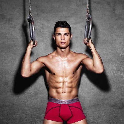 Cristiano Ronaldo en la sesión de fotos de la colección CR7 Underwear