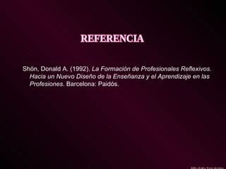 La Formación de Profesionales Reflexivos PPT