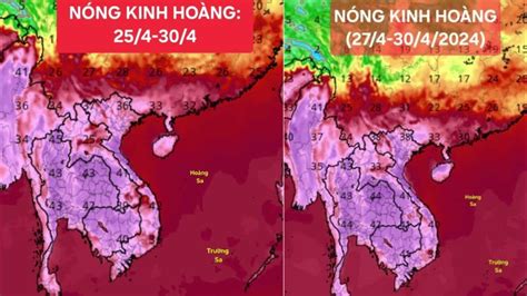 NẮng NÓng Kinh HoÀng Xô đổ Mọi Kỷ Lục Nắng Nóng Từ Trước đây Tại Việt