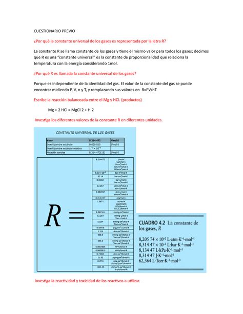 Constante de los gases R Por qué R es llamada la constante universal