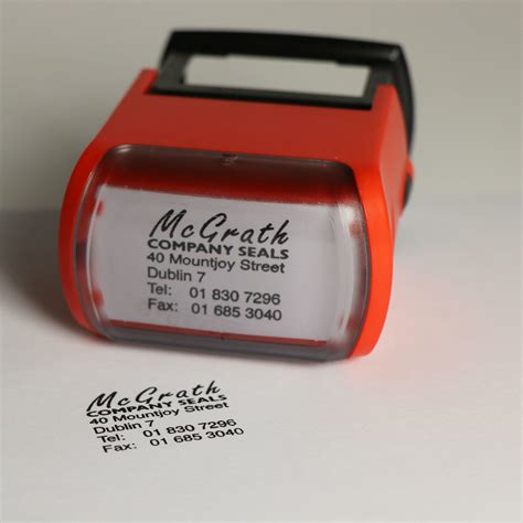 Company Seal Rubber Stamp