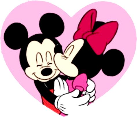 Mick And Minn Pink Heart San Art Disney Chocolate Fondue Mickey Mouse