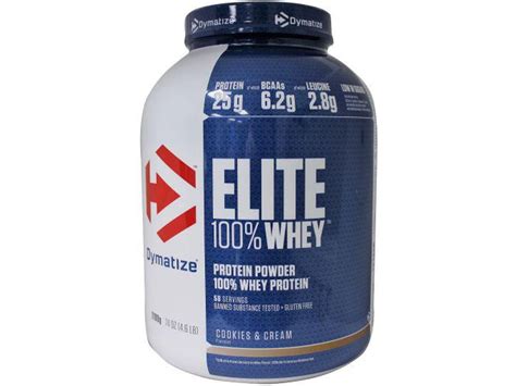Dymatize Elite 100 Whey Protein 2100 Gr Baunilha Gourmet Wortenpt