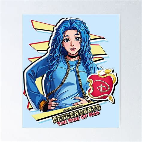 "Descendants 4 The Rise Of Red - Malia Baker as Chloe Charming (Anime ...