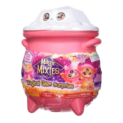 Magic Mixies Con Peluche Magical Gem Surprise Caldero Mágico