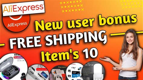 Aliexpress New User Bonus Free Shipping Item