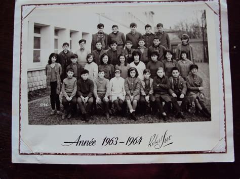 Photo De Classe 6ème De 1962 Collège Henri Ageron Copains Davant