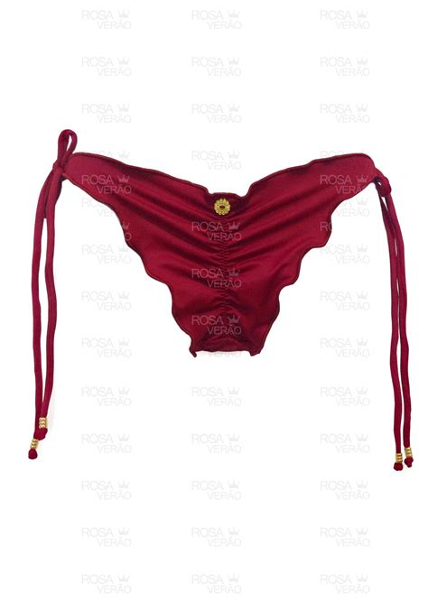 Biquíni Ripple Marsala Empina Bumbum — Rosa Verão