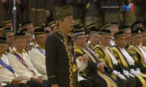 Sultan Ibrahim Lafaz Sumpah Jawatan Yang Di Pertuan Agong