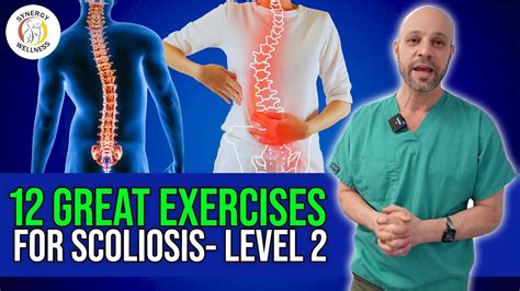 5 Great Exercises For Scoliosis Level 2 Youtube