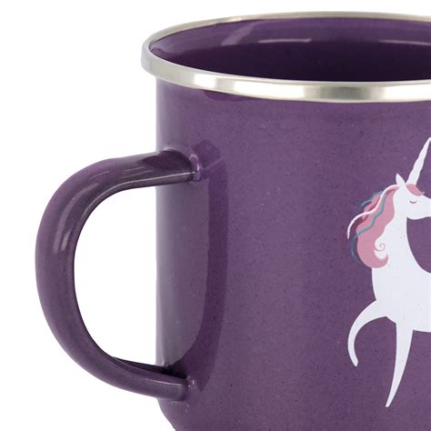 330ml Enamel Mug Unicorn Kmart