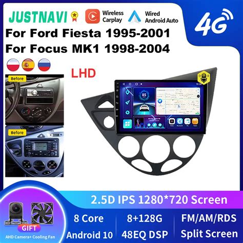 Justnavi For Ford Fiesta For Focus Mk Car Radio