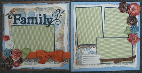 Scrapbooking with Friends: Family Layout