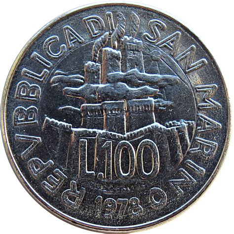 100 Lire FAO San Marino Numista